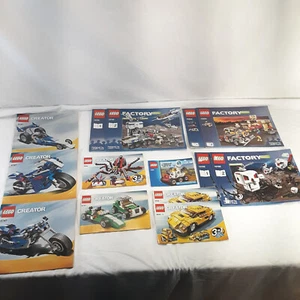 Lego Instruction manual lot City Creator Factory 10200 10191 10192 6747 4939 - Picture 1 of 5