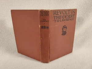 1927 FIRST EDITION Stated 1st Print Revolt in the Desert T.E. Lawrence of Arabia - Picture 1 of 12