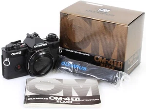Olympus OM-4Ti schwarz 35mm Spiegelreflexkamera Body in Box - Bild 1 von 5