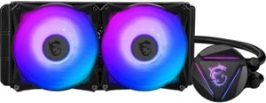 MSI MAG CORELIQUID 280R V2 AIO CPU Liquid Cooler - Rotatable ARGB Blockhead - Afbeelding 1 van 3