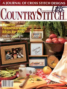 Revista Country Stitch - Enero/Febrero 1990 - Sentimientos de San Valentín - Imagen 1 de 12