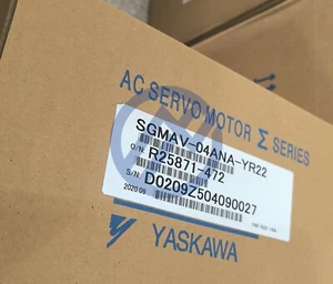 brandneu SGMAV-04ANA-YR22 Yaskawa Motor SGMAV-04ANA-YR22 - Bild 1 von 3
