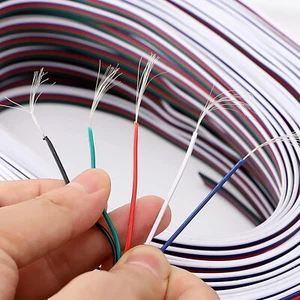 10ft 328ft RGBW 3528 5050 RGB LED Strip 5Pin Extension Cable Wire Connector Cord - Picture 1 of 14