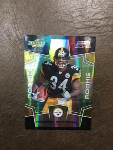 2008 Select Rashard Mendenhall END ZONE autograph football card Steelers # 6 / 6 - Picture 1 of 3