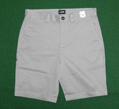 Nuevo Pantalón Corto Billabong Carter Gris Elastizado Para Hombre RSHRT-137 Foto 1 de 2