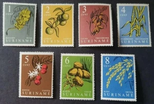 1961 SURINAME NIEDERLANDE SET TROPISCHE FRÜCHTE SS POSTFRISCH - Bild 1 von 1