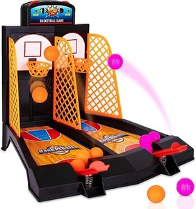 Tabletop Dual Basketball Games for Kids & Adults-- Play/Challenge Friends/Family - Picture 1 of 8