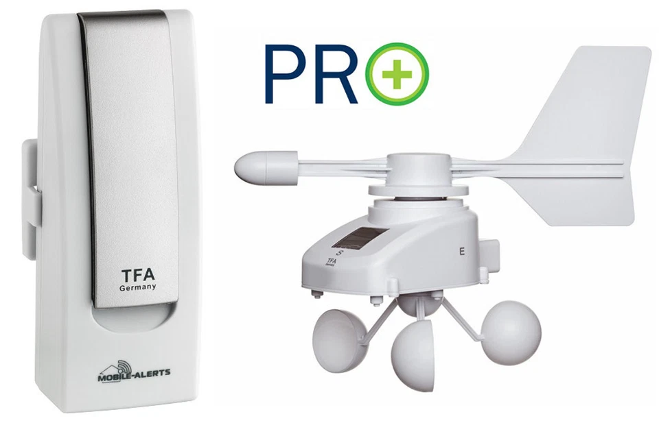 TFA 31.4006.02 Weatherhub Starterset 6 Windmesser Windsensor Smarthome App Funk - Bild 1 von 1