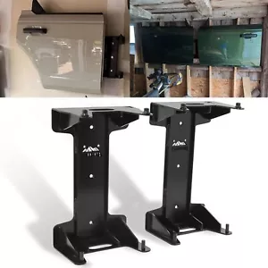 2X Soporte de suspensión de almacenamiento de puerta de montaje en pared apto para Ford Bronco 2021-2024 4 puertas - Imagen 1 de 5