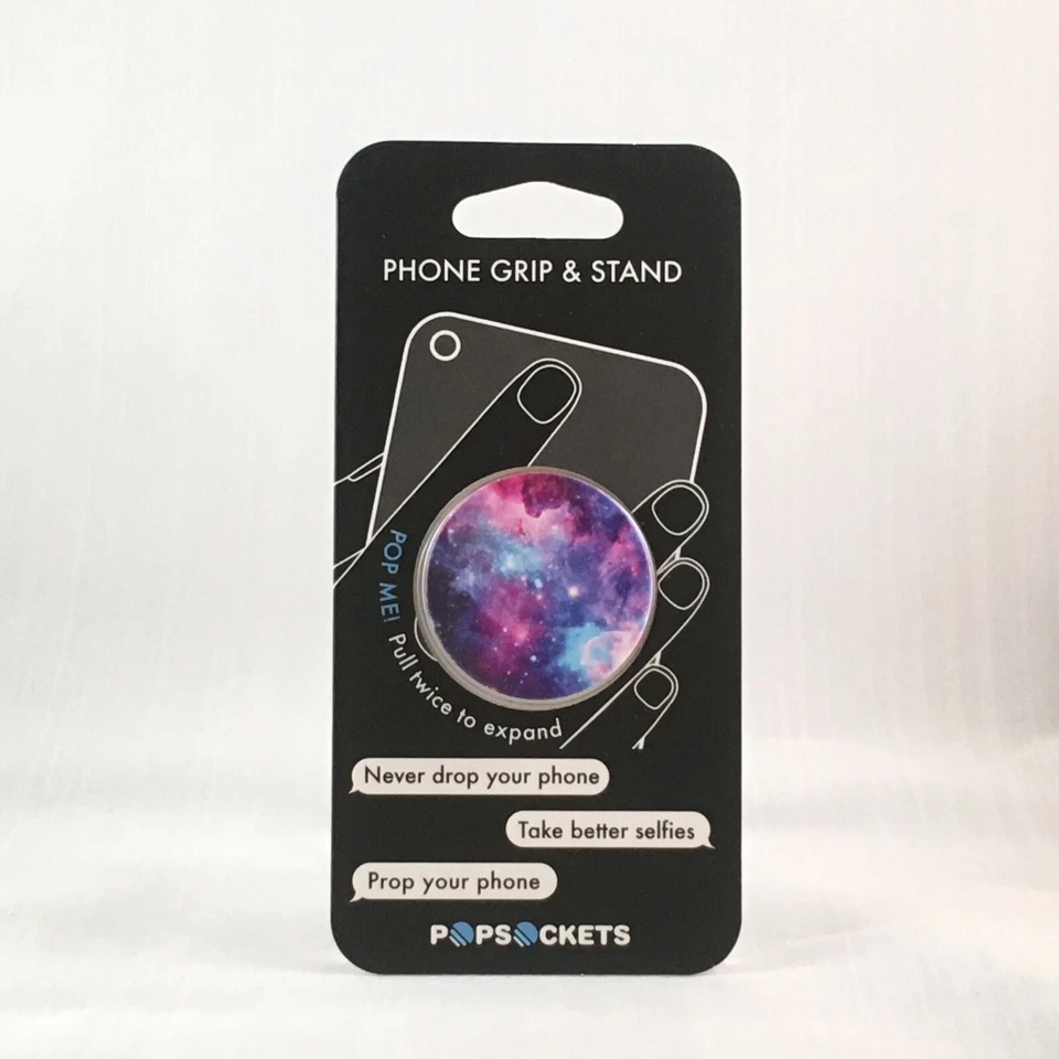 PopSockets Universal Phone Grip, Stand & Holder (NOT-SWAPPABLE) - Blue Nebula - Image 1 of 1