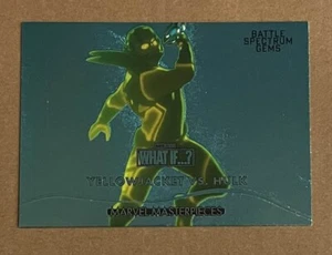 2023 MARVEL WHAT IF MASTERPIECES BATTE SPECTRUM GEMS /99 YELLOWJACKET HULK JF - Picture 1 of 2