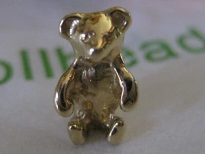 Neu im Karton 18k massiv Gold Trollbeads Teddybär #21311 - Bild 1 von 9