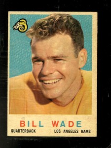 1959 TOPPS #110 BILL WADE EX LA RAMS *X87048