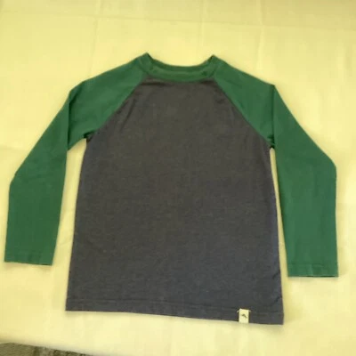 Tommy Bahama серый/зеленый длинным рукавом футболка ворота хлопок мальчиков размер L (10/12) - Изображение 1 из 4