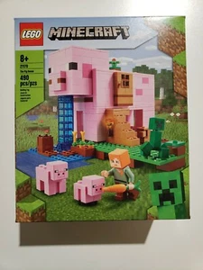 LEGO Minecraft The Pig House 21170 Building Kit 490 Pieces New 2021! Sealed! - Picture 1 of 12