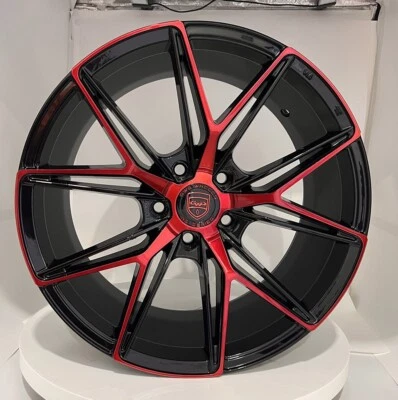 NS4 18 inch Black Red Rim fits PONTIAC SOLSTICE 2006 - 2009 - Image 1 of 4