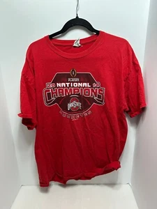 Ohio State Buckeyes 2014 NCAA National Champions Shirt Herren XL rot OSU - Bild 1 von 2
