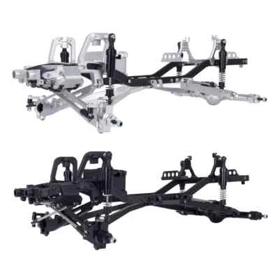 Twin I-Beam 2WD Pre-Runner Chassis Kit For 1/10 SCX10 I II III Pro TRX4 Parts - Image 1 of 4