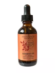 PROVENCE ESSENTIALS ANTIAGING & LIMITS SKIN DAMAGE VITAMIN C FACE OIL 2 OZ NEW! - Foto 1 di 8