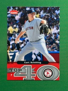2006 Fleer Baseball Top 40 #T40-18 Curt Schilling - Picture 1 of 2