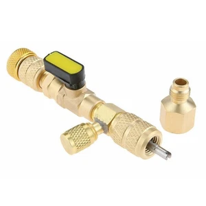 HVAC AC Schrader Valve Core Remover 2 Size 1/4" 5/16" Port Installer Tool R410 N - Picture 1 of 10