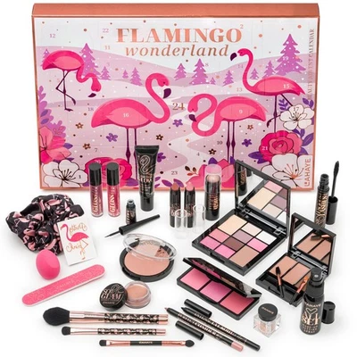 Beauty Adventskalender 2025 | LAHAYE PINK FLAMINGO XMAS - LIMITIERTE Edition - Bild 1 von 4