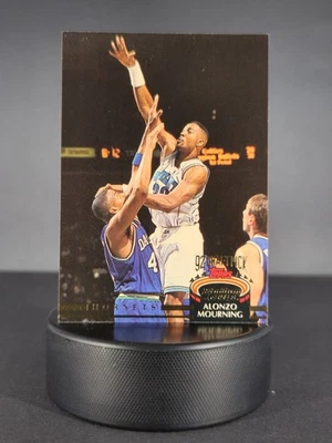 1992-93 Stadium Club #297 Alonzo Mourning Charlotte Hornets Rookie - Image 1 of 2
