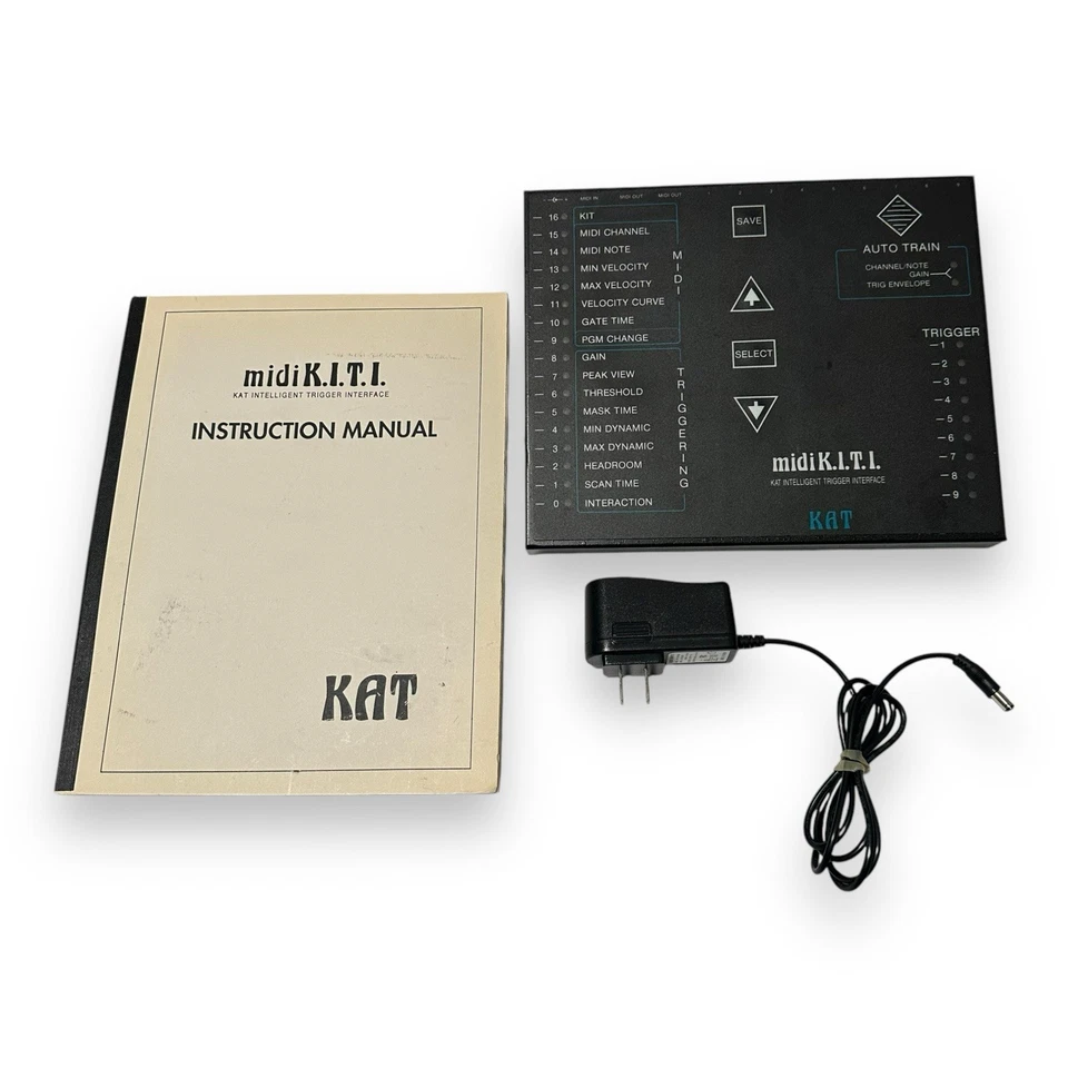 INTERFAZ DE DISPARO DE BATERÍA KAT PRO MIDI KITI K.I.T.I. Con manual y fuente de alimentación Foto 1 de 4