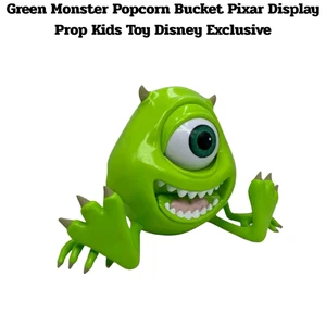 Rare Mike Wazowski Popcorn Bucket Disney 100 Monsters Inc Theater Collectible - Picture 1 of 10