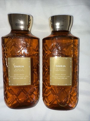 2x Jabón Corporal Bath & Body Works DAHLIA 10oz ¡NUEVO ENVÍO GRATUITO! Foto 1 de 2