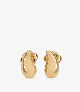 Aretes en forma de lágrima de oro amarillo de 18 quilates de Tiffany & Co. - Imagen 1 de 4