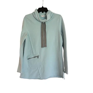 Neon Buddha Cloud Blue Cotton Blend In The Spirit Top Funnel Women’s Size Medium - Picture 1 of 12