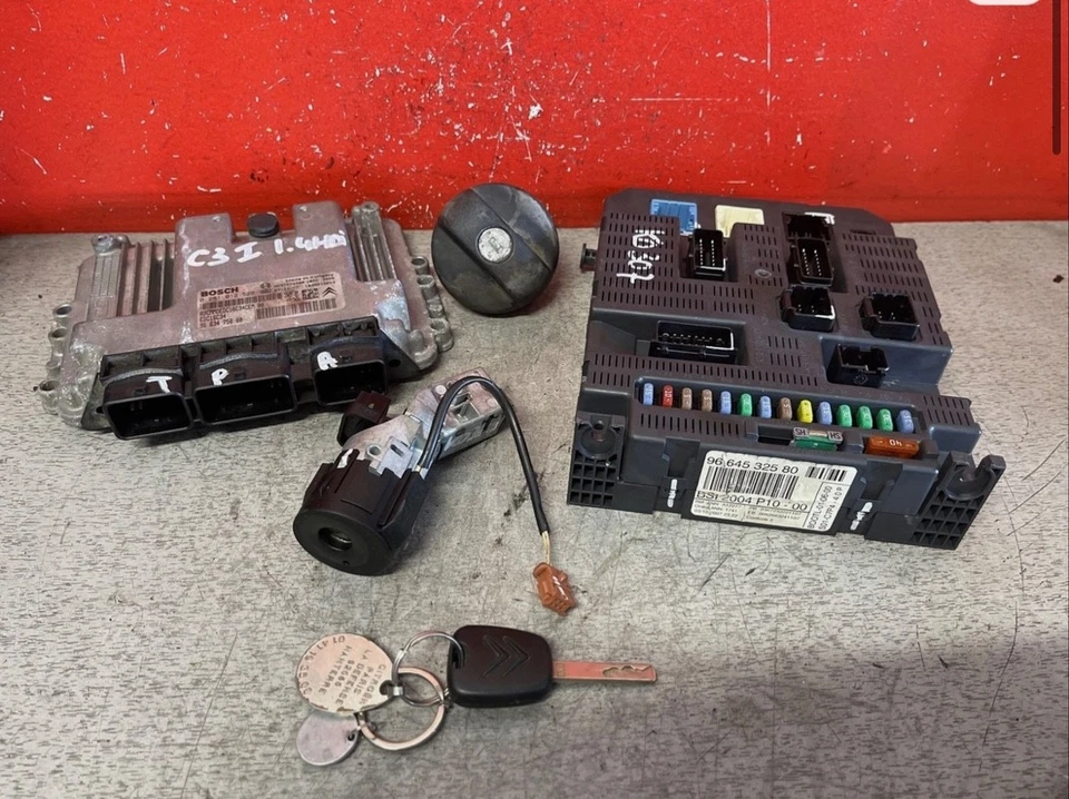 Kit Démarrage Citroën C3 1 Phase 2 1.4 HDI 70 8HZ Bosch 0281012529 9663475880 - Photo 1/4