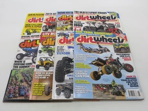 DIRT WHEELS Magazine lot of 8 Issues 2010-2014 ATV Quads Off-Road - Picture 1 of 17
