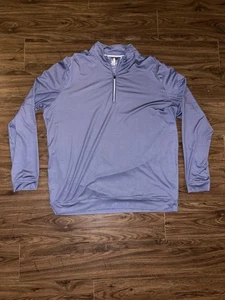 johnnie-O Quarter Zip Pullover Herren XL Blau Performance Golf Langarm - Bild 1 von 4