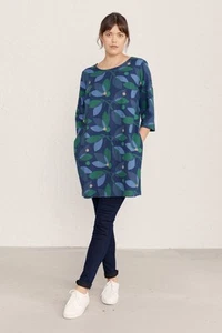 Seasalt Cornwall Womens Multi Coloured Viscose blend Woven Mid sleeved Tunic Top - Picture 1 of 12