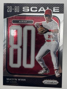 2023 Panini Prizm - 20-80 Scale Masyn Winn #SC19 (RC) Cardinals - Picture 1 of 2