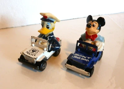 1979 Matchbox Mickey Mouse Mail Jeep & Donald Duck Police Disney Series - Image 1 of 4