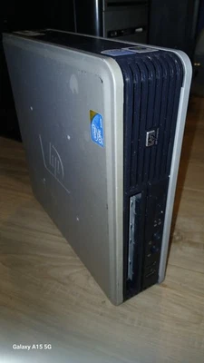 HP Compaq DC7900 Ultra-Slim Desktop No SSD, No RAM. FUNCTIONAL - Image 1 of 3