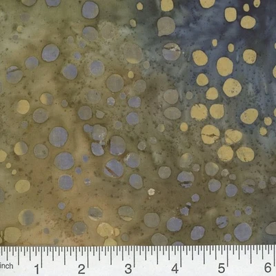 6 yds Batik 100% Cotton Print Fabric - Multicolor - Image 1 of 2