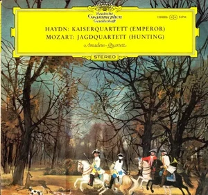 LP Haydn, Mozart Kaiserquartett / Jagdquartett TULIP-LABEL NEAR MINT Deutsch - Bild 1 von 1