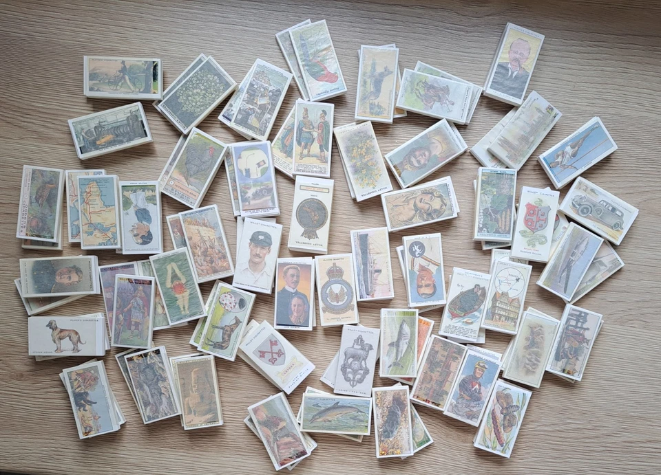 Reproduction cigarette 50 card sets multi listing - Image 1 of 4