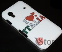 Cover Custodia Per iPhone 3GS 3G I Love Italia rigida