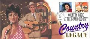 Sello Conmemorativo Patsy Cline and Hank Williams con Estampillas de 29 Centavos - Imagen 1 de 2