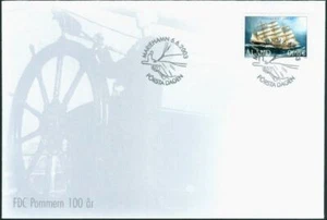 ALAND Is. SAILING SHIP 4-MASTED BARQUE POMMERN FDC 2003 #214 Mi 224 - Picture 1 of 1