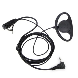 D Type Earpiece 1 Pin Headset Mic for Motorola Talkabout TLKR T80 T3 T6 T7 T8 - Picture 1 of 3
