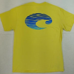 Costa t-shirt size large Surf Wave logo icon surfing ocean Paradise water - Picture 1 of 10