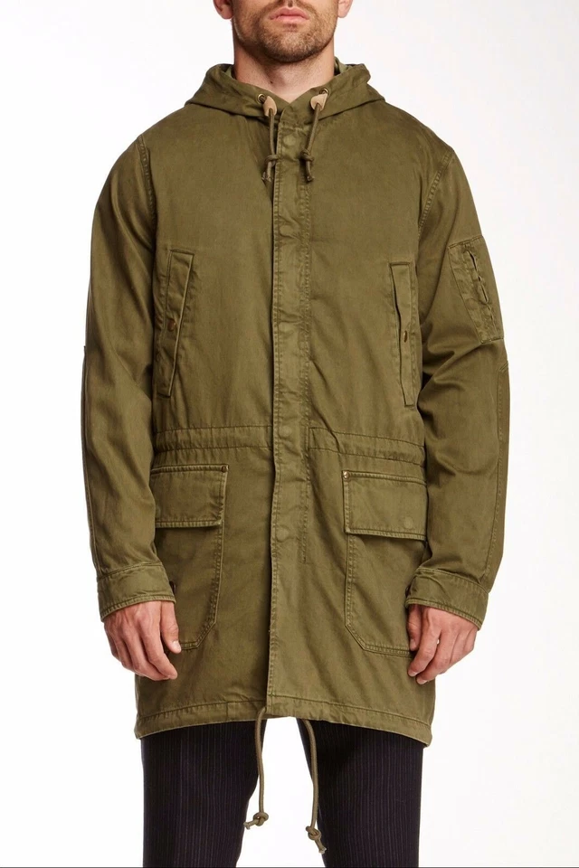 JACK SPADE Bolton Wool Fishtail Anorak Sz XL $895 - Image 1 of 4