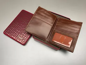Fossil ** VITRINENMODELL / DEKO - PASSPORT - GELDBÖRSE ** selten ! - Picture 1 of 2