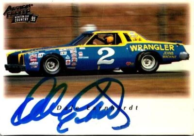 1995 Action Packed Racing #28 Dale Earnhardt Signed Autographed - Image 1 of 2